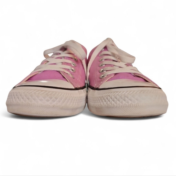 Converse Chuck Taylor All Star Low Top Unisex Purple Canvas 155576C Sz 8.5 Women - Picture 3 of 9